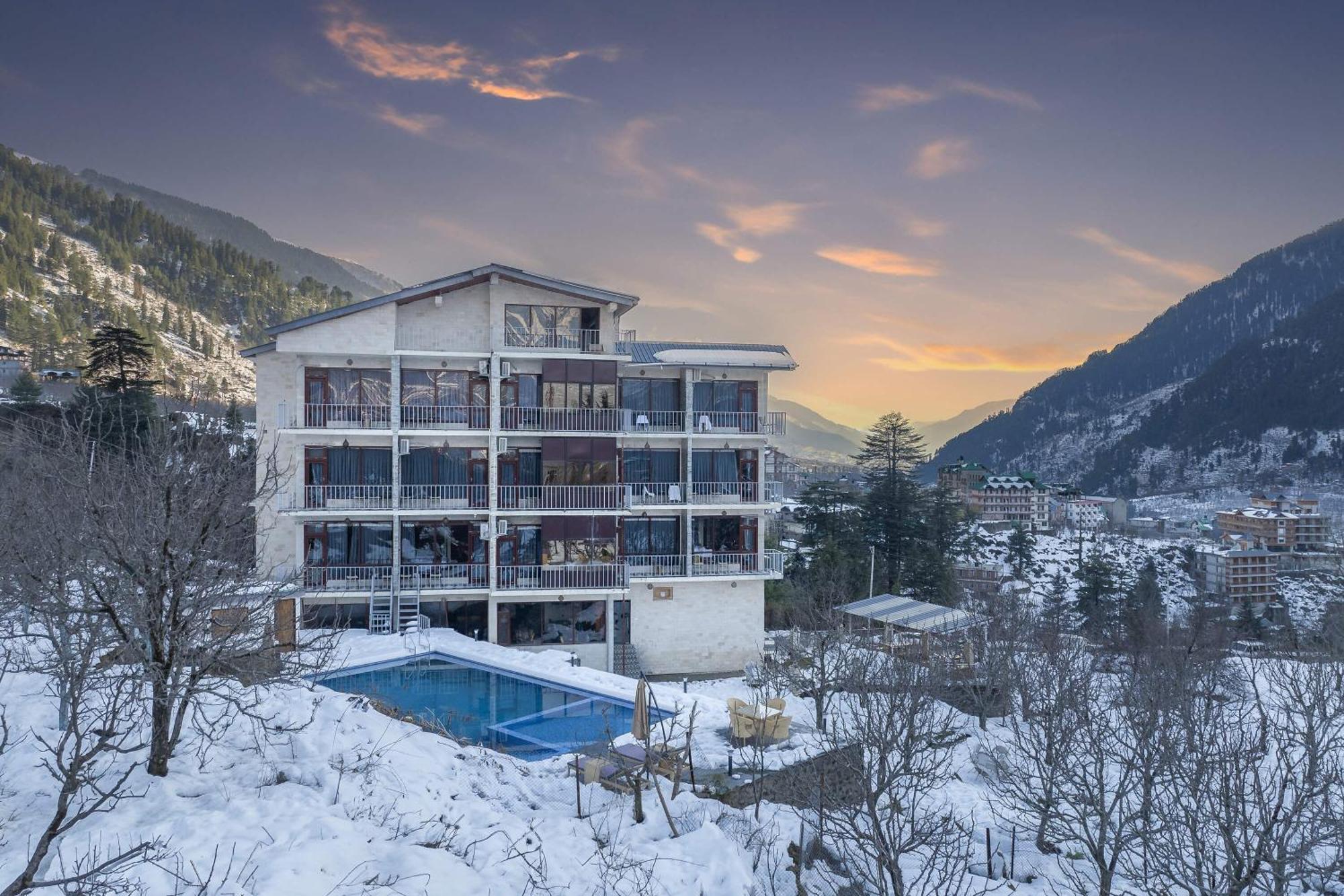 Echor Himalayan Aurum Manali, Heating & Cooling ภายนอก รูปภาพ
