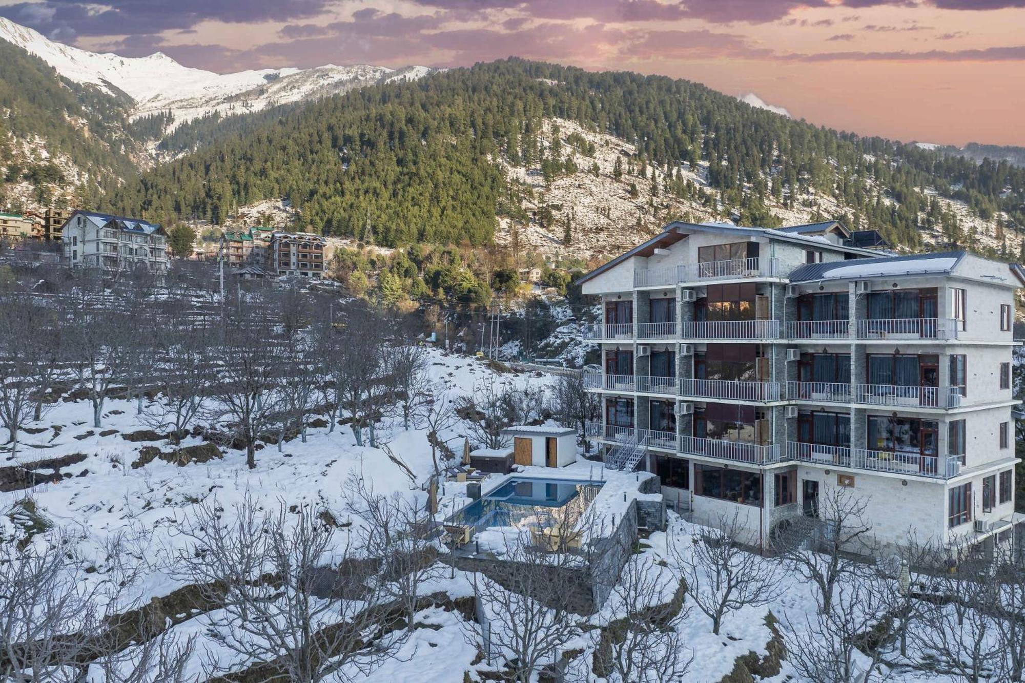 Echor Himalayan Aurum Manali, Heating & Cooling ภายนอก รูปภาพ