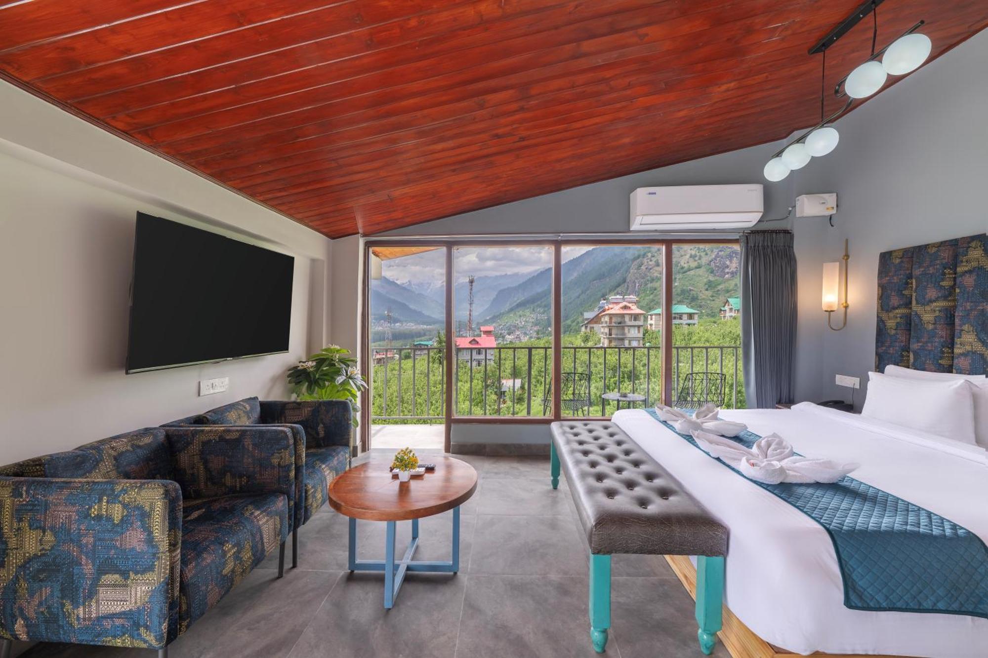 Echor Himalayan Aurum Manali, Heating & Cooling ภายนอก รูปภาพ