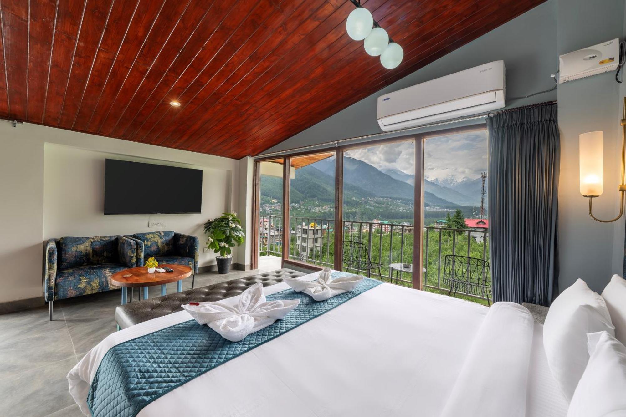Echor Himalayan Aurum Manali, Heating & Cooling ภายนอก รูปภาพ